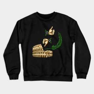 Gladiator's Decree: Pollice Verso - Thumbs Down Crewneck Sweatshirt